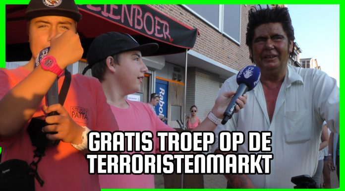 Bryson op de toeristenmarkt